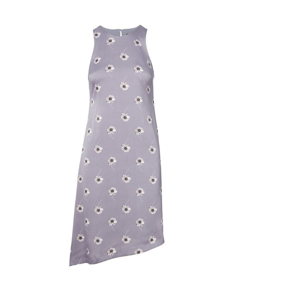 Banana Republic Tamara Asymmetric Floral Dress 4 6